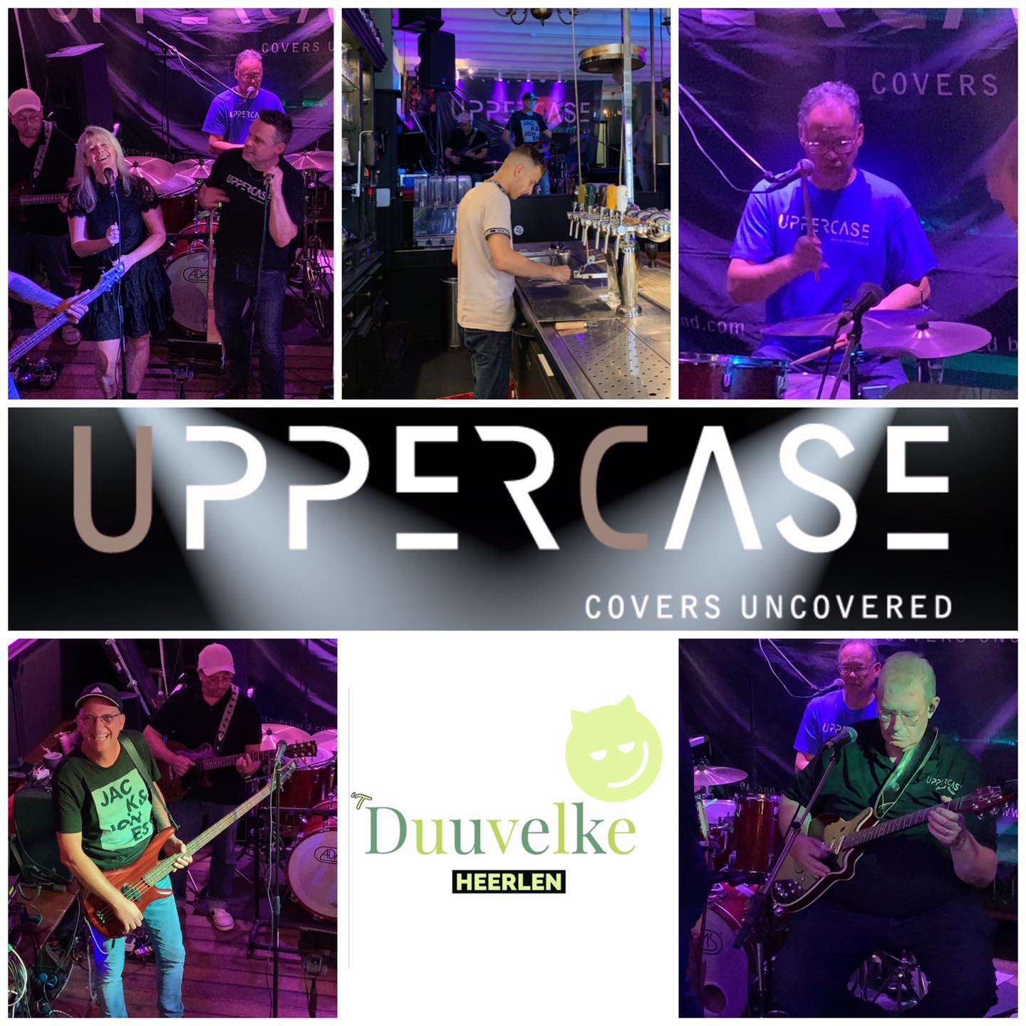Zondag 25 September 2022 - UpperCase Coverband Live On Stage